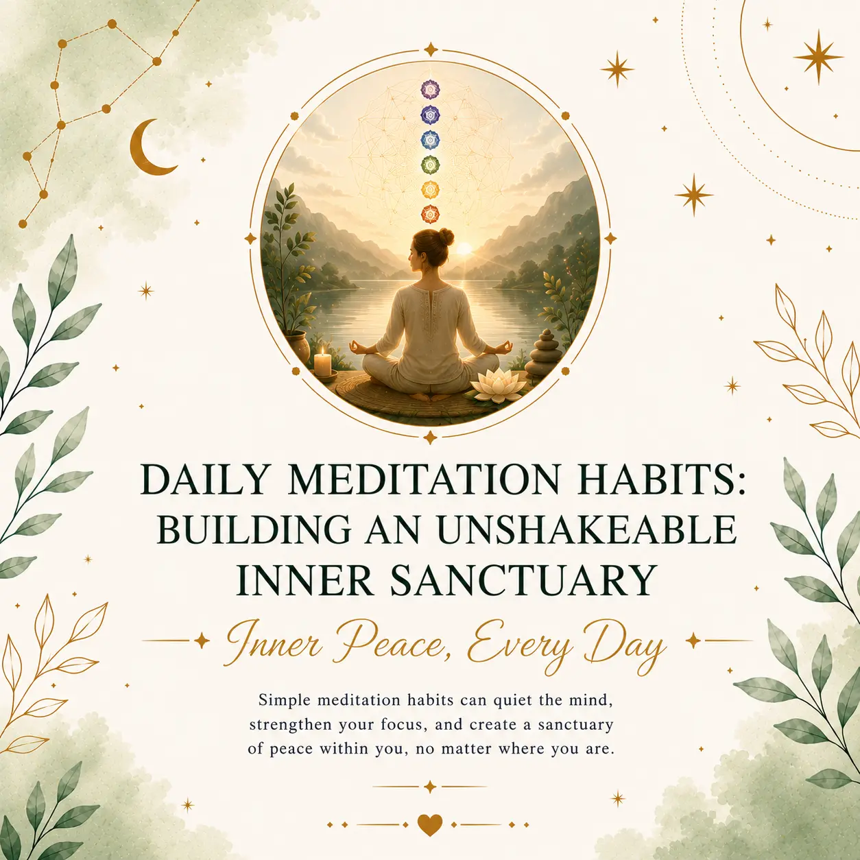 Daily Meditation Habits: Building an Unshakeable Inner Sanctuary